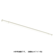 TOSO ランドリーバー LB1 本体バー 1本単品 ホワイト S(950～1540mm) TOSO30020016