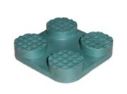 【法人・個人事業主様限定】王子ゴム化成 KRCマット 重量タイプ 緑 専用接続用ジョイント