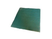 【法人・個人事業主様限定】王子ゴム化成 KRCマット 重量タイプ 緑 15t×1000mm×1000mm