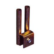 H鋼用金具L　25φ　 メッキ