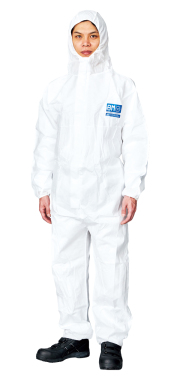 【法人・個人事業主様限定】アスベスト作業用防護服 バリアーマン 続き服 10着セット P6040