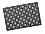 ユニット 有孔ラバーマット 600 × 900 × 12mm wt-178
