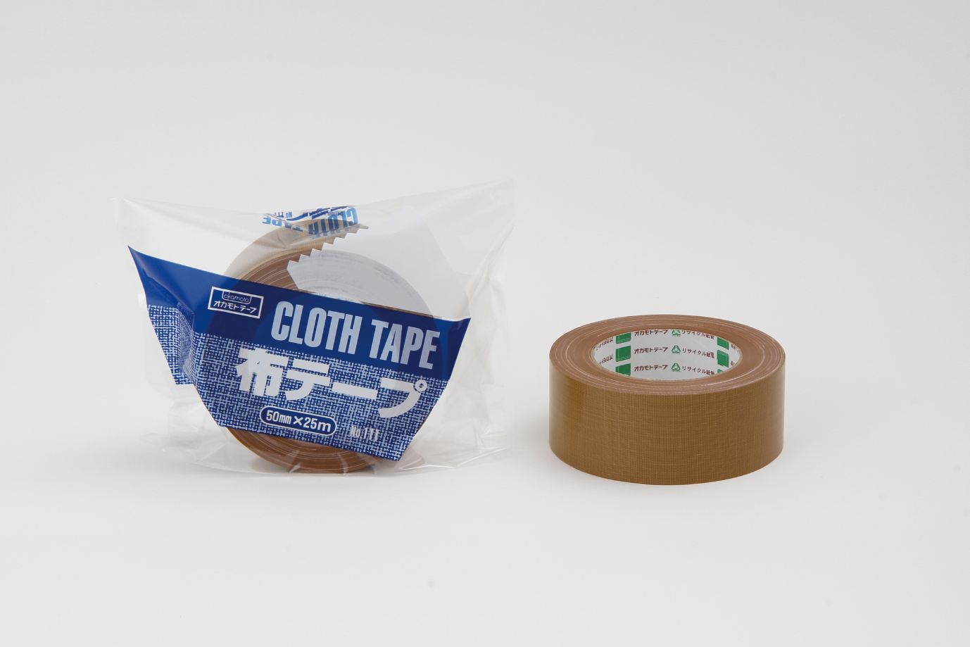 布テープ ＃111 クリーム 50mm巾×25M 30巻入り