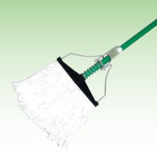 【法人・個人事業主様限定】 スプリングモップ 替雑巾 T18 260g 巾24cm 5個 sawa-0474-2