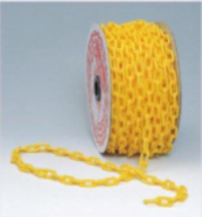 プラスチックチェーン イエロー(1巻50m) tks-5436-y