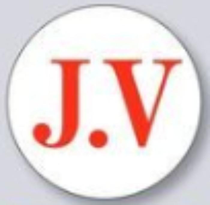 ヘルメット用ステッカー「J.V」 tks-860