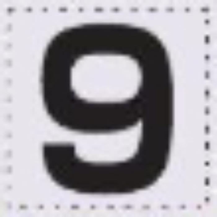 sk-561用 切り文字シール「9」 tks-sk-561-09