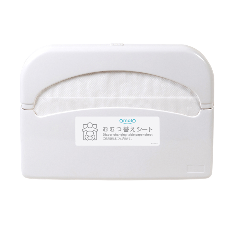 【法人・個人事業主様限定】omoio オモイオ オムツっ子 シートペーパーホルダー 本体+ペーパー (70枚入)×6袋付き TS-SH