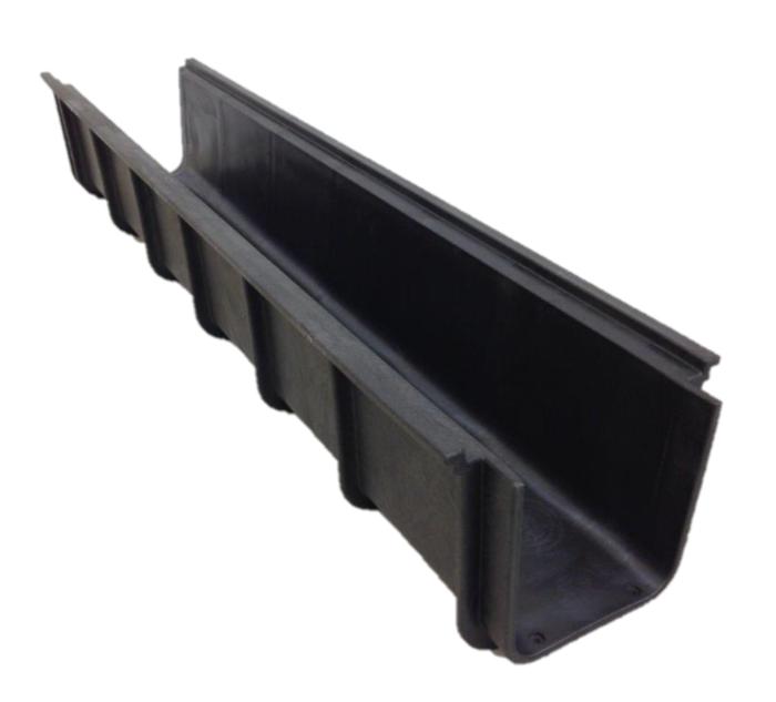 【法人・個人事業主様限定】軽量プラスチック U字溝 U150 (150幅×1000×150mm) 5本セット wpt-0013
