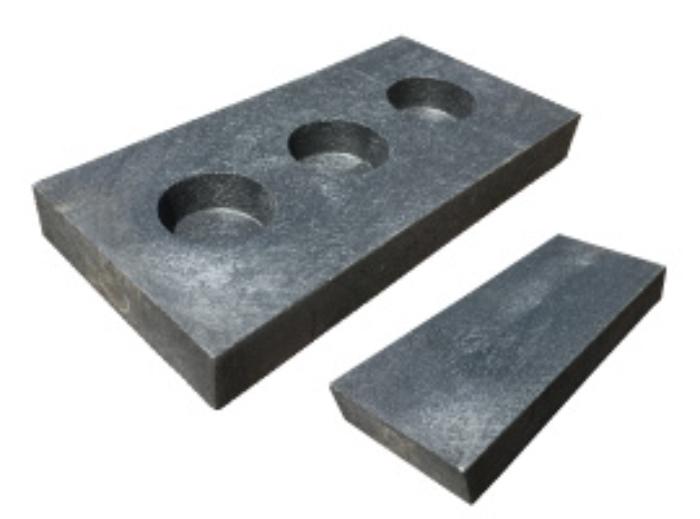 【法人・個人事業主様限定】WPT 再生プラスチックブロック(プレハブ束石) 400×200×厚み45mm 10個セット wpt-0010