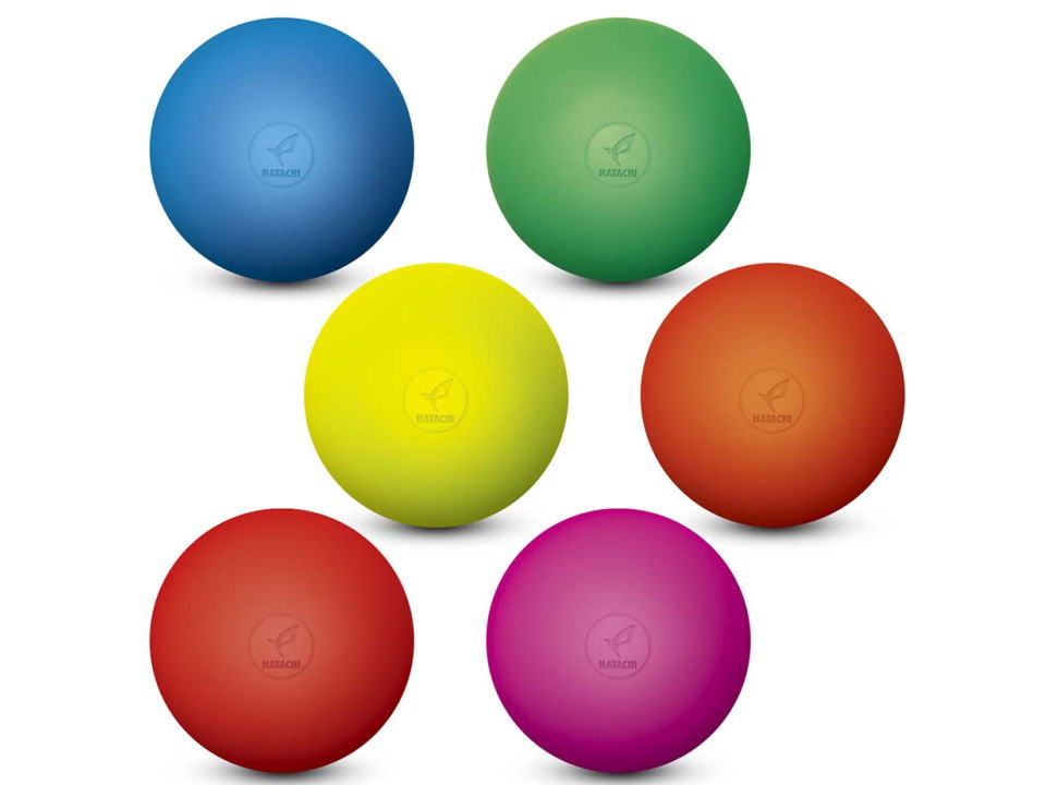 グラウンドゴルフボール　カラーボール　ハタチ 商品番号BH3001　カラー6色