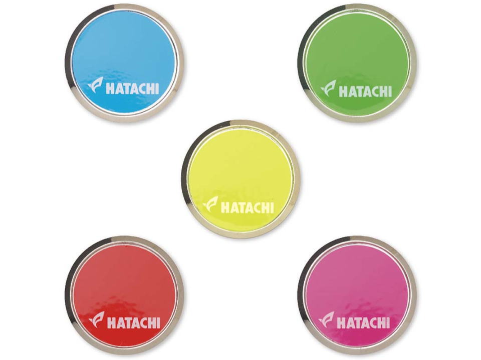 蛍光マーカー３　新色追加全5色　曇りの日でも目立つ高品質フォルムを採用