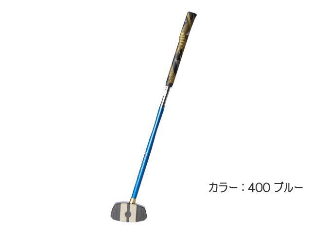 カラーブルー色、グラウンド・ゴルフクラブ前面イメージ