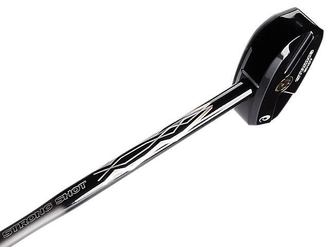 ストロングショット２　カラーブラックの真直シャフト　アシックス　3283A122-001