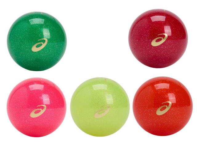 アシックス グラウンドゴルフボール ダイレクトコントロール 3283A275 全6色　日本グラウンドゴルフ協会認定品