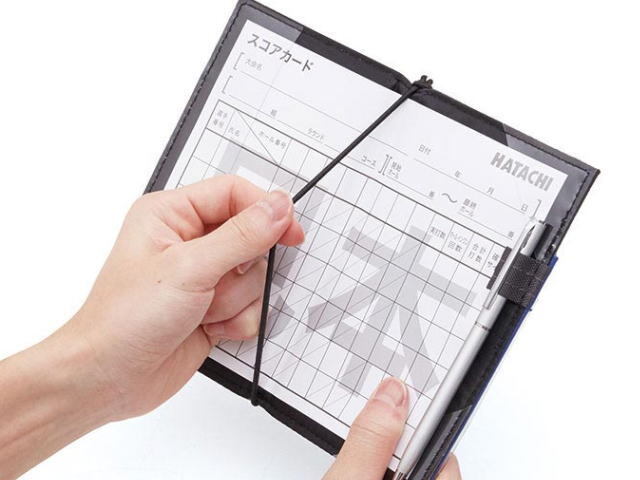 BH6156 スコアカードカラーズアルファ　中央のとめ紐