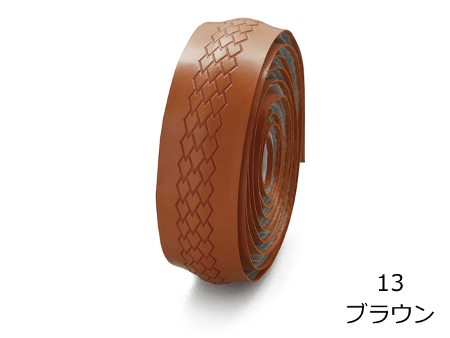 交換用PU凸凹巻きグリップ（ハタチ／BH6212-13／ブラウン／グラウンド・ゴルフクラブ用）