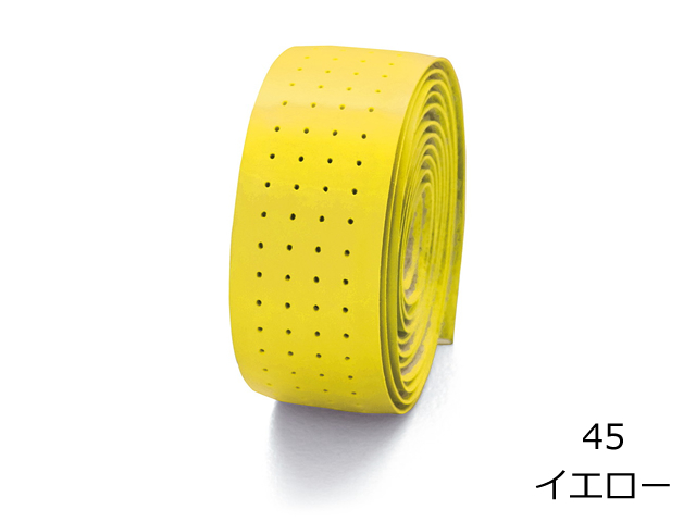 交換用PU巻きグリップ（ハタチ／BH6213-45／イエロー／グラウンド・ゴルフクラブ用）