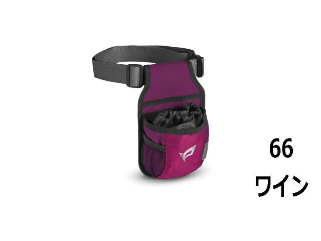 グラウンドゴルフ用ウエストポーチ、羽立工業　ＢＨ7903　カラーワイン