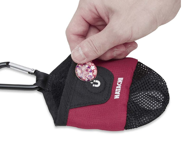 マグネットボールポーチ (ハタチ / BH7906 / グラウンド･ゴルフ パークゴルフポーチ）