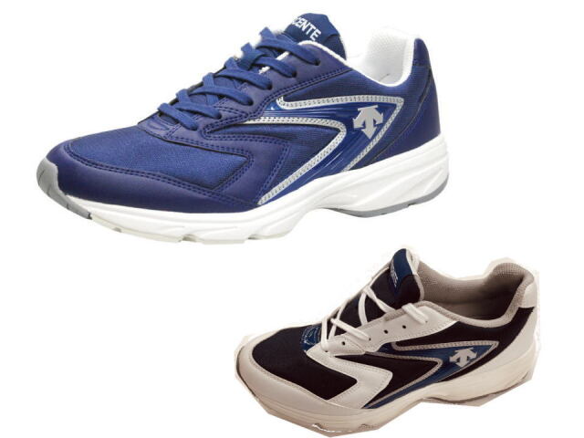 デサント　スポーツシューズ　ネイビー系2色