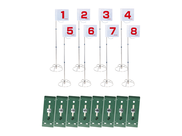 スタートセット ワンタッチ3段+スタンダード旗 (ニチヨー G-SS3-H110