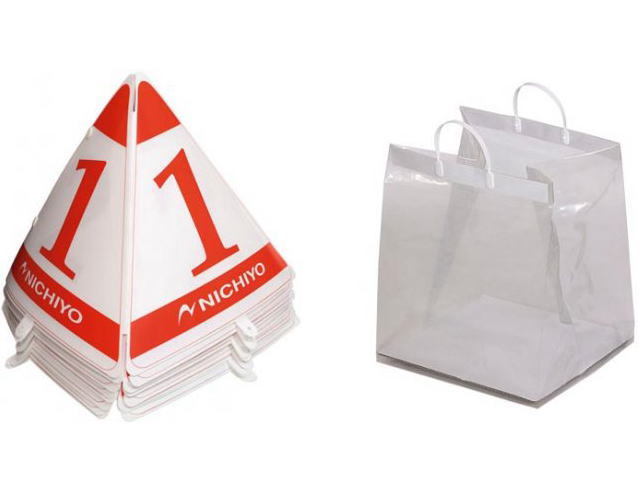 三角表示板　大　収納前イメージ