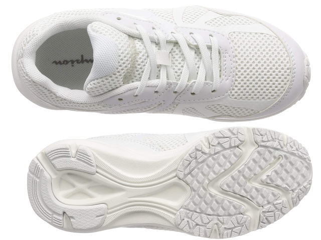 チャンピオン　靴　JRN005ホワイトのアッパーとソール