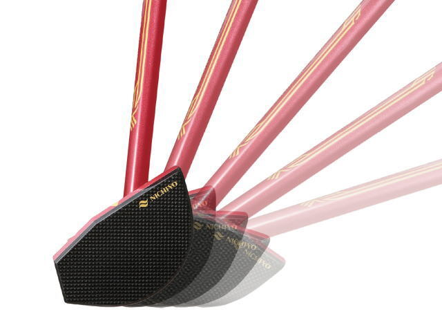 特殊形状ヘッドで角度調整が自在