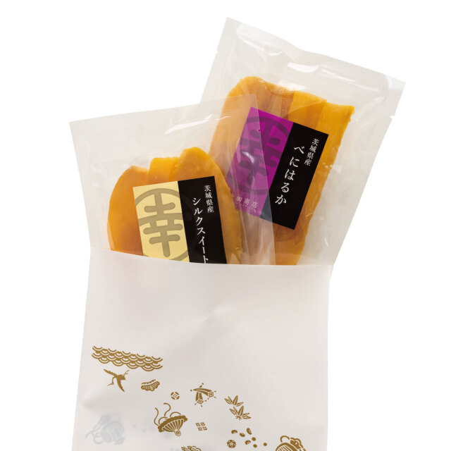 カジュアルギフト2点　はるかシルク平切り食べ比べギフト【ネコポス】