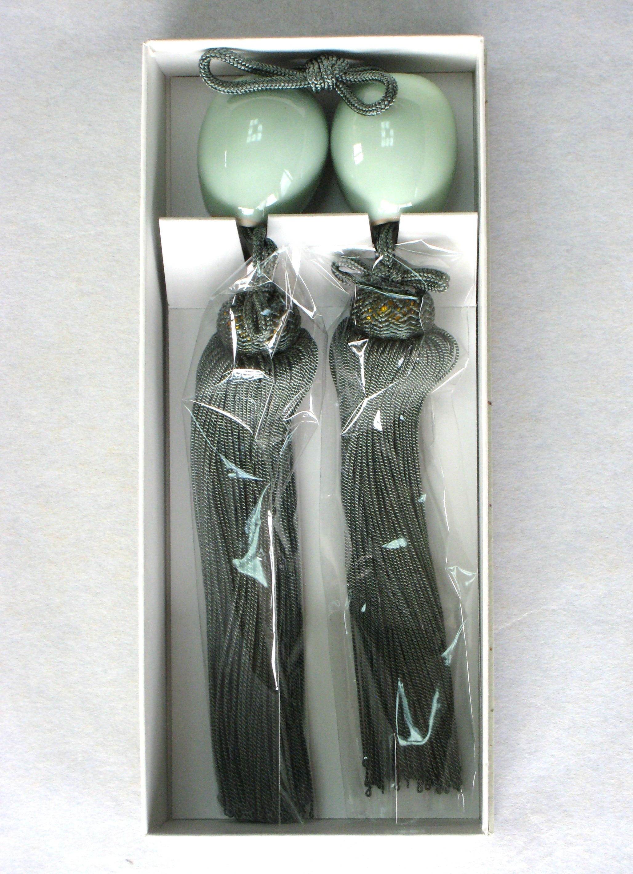 風鎮　青磁 玉子 (TF25)