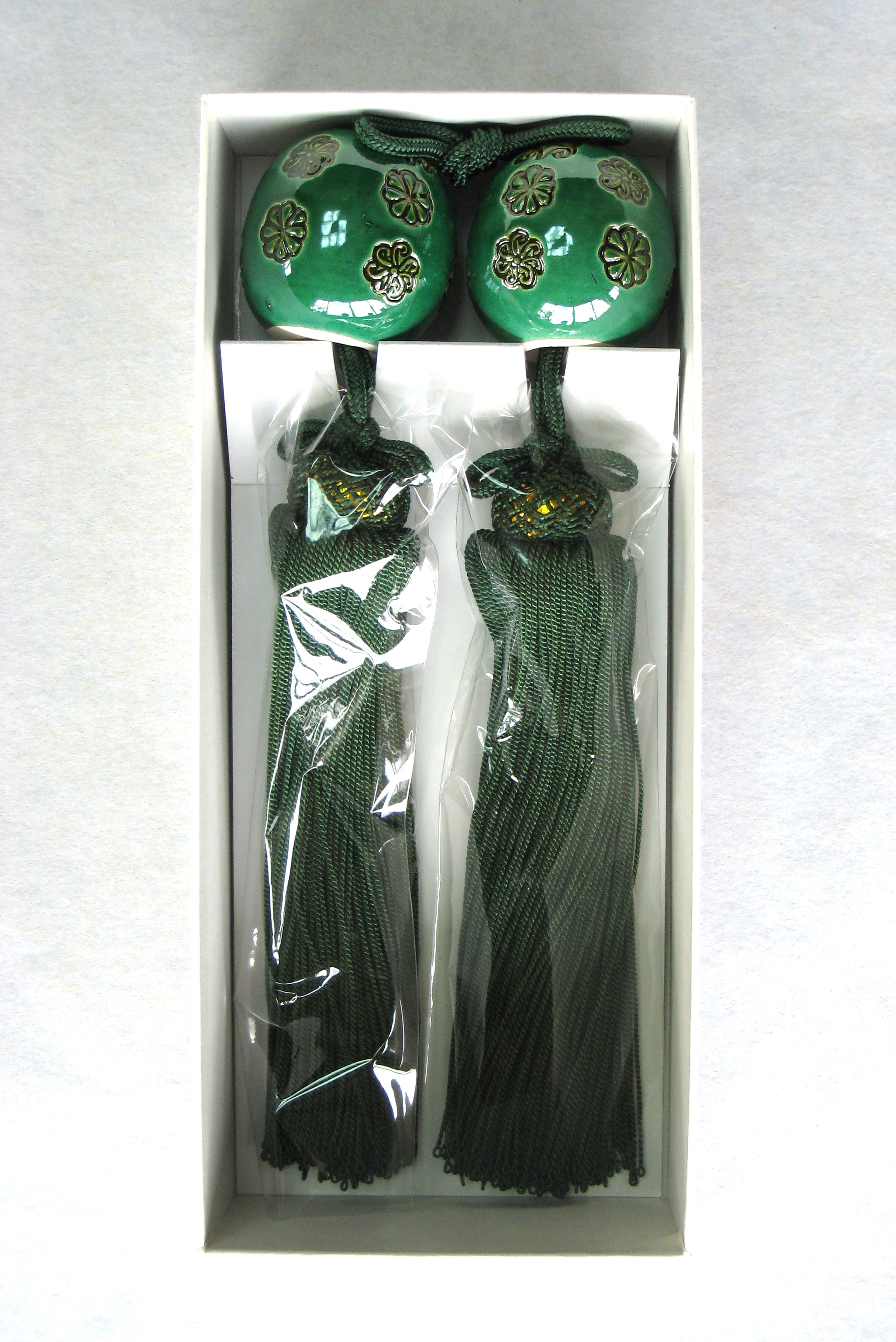 風鎮　緑交趾 丸 (TF2)