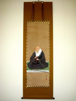 掛け軸　親鸞聖人御影◆佐々将吉