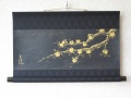 ミニ掛け軸　桜(さくら)◆絵師 白道 タペストリー