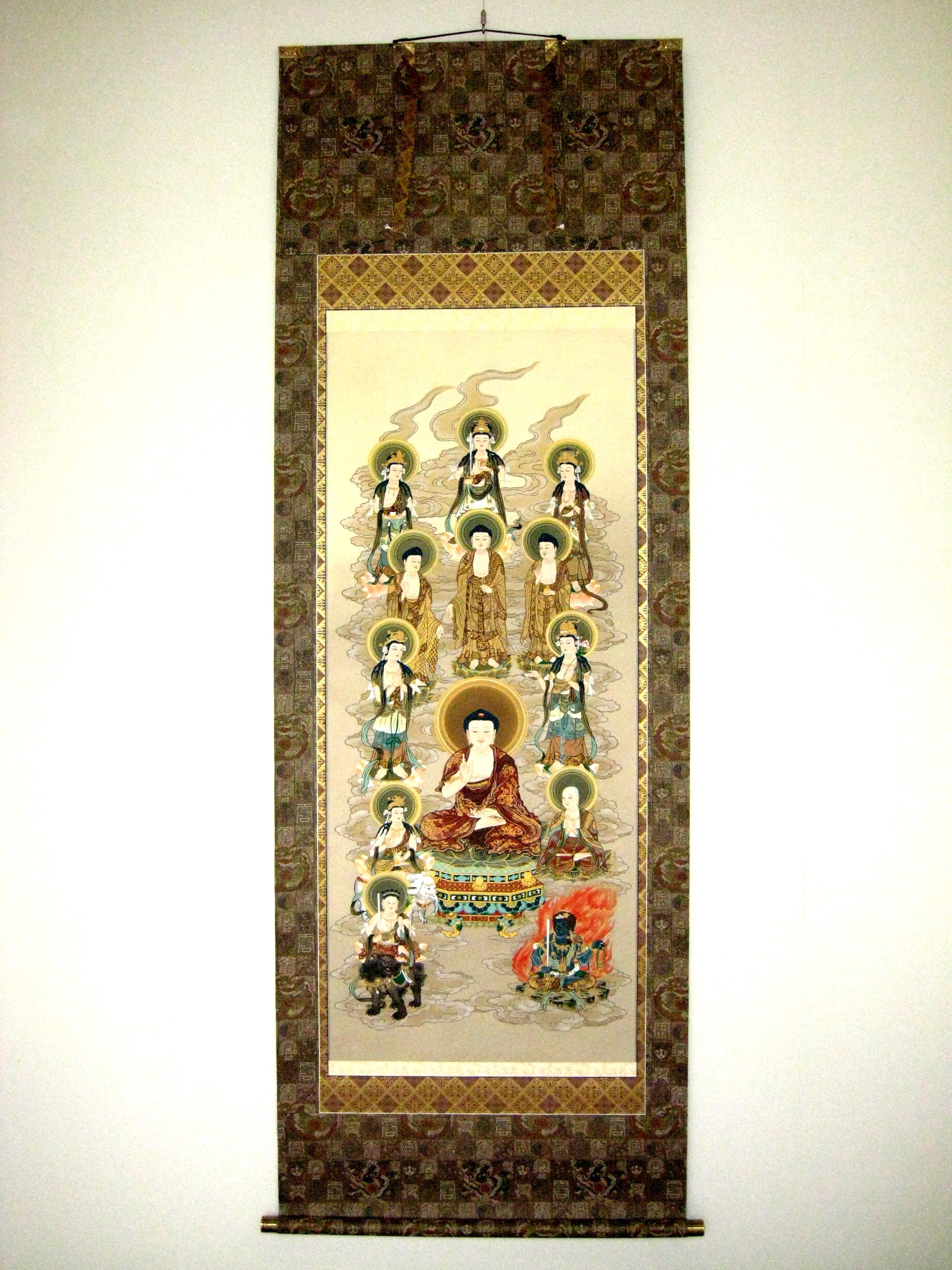 掛け軸　禅宗十三仏◆篠田清澄