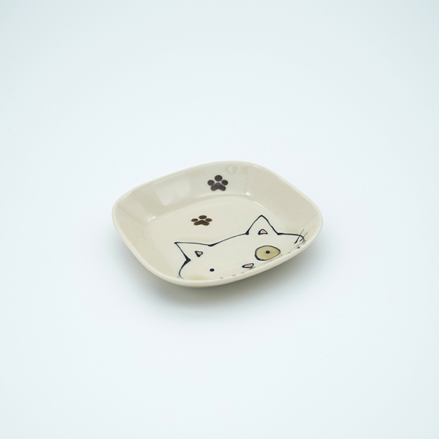 新品 波佐見焼 福峰窯 家型プレート4枚 パーティー かわいい オシャレ