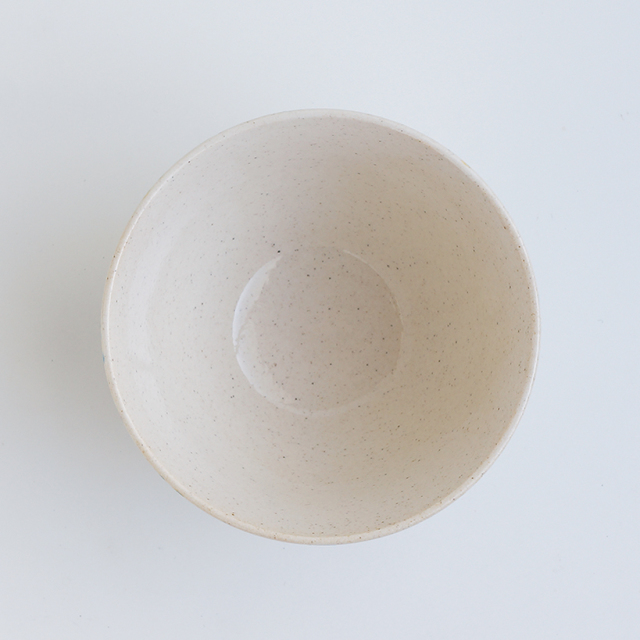 波佐見焼 色彩ガーデン レトロ碗 青