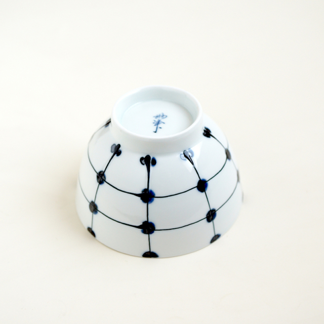 福峰窯　波佐見焼　掛網 飯碗　2個セット Amazon.co.jp: 有田 波佐見焼 福峰窯 掛網 茶碗・湯呑 睦揃