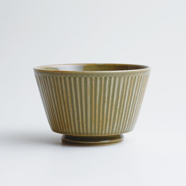 彫刻模様の陶器　ボウル 石州瓦陶器 ボウル Lサイズ／SEKISHU TILE POTERRY BAWL L SIZE