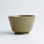 波佐見焼 一誠陶器 浮彫-UKIBORI- ボウル (L)  緑