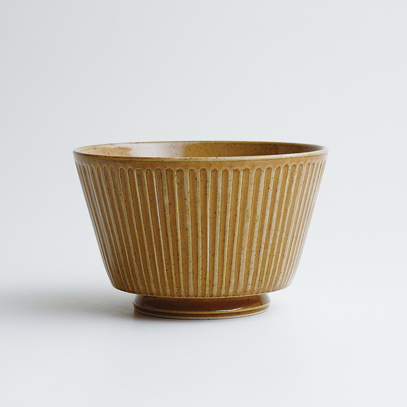 波佐見焼 一誠陶器 浮彫-UKIBORI- ボウル (L)  茶