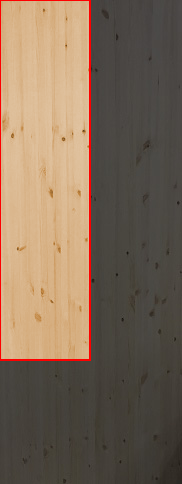 2.5cm厚北欧パイン／長さ 176～180cm／横幅 41～45cm