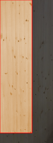 2.5cm厚北欧パイン／長さ 221～225cm／横幅 51～55cm