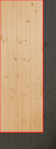 2.5cm厚北欧パイン／長さ 211～215cm／横幅 66～70cm