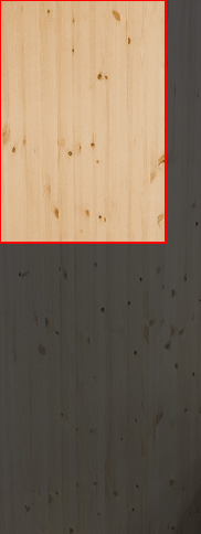 2.5cm厚北欧パイン／長さ 106～110cm／横幅 71～75cm