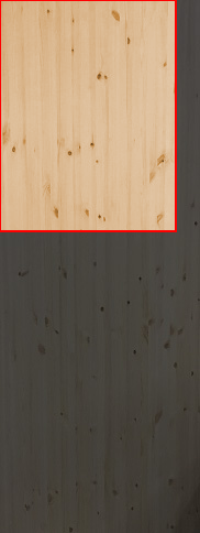 2.5cm厚北欧パイン／長さ 101～105cm／横幅 76～80cm