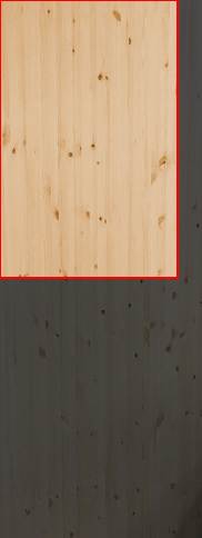 2.5cm厚北欧パイン／長さ 121～125cm／横幅 76～80cm