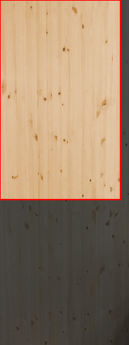 2.5cm厚北欧パイン／長さ 136～140cm／横幅 81～85cm