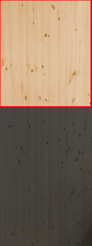 2.5cm厚北欧パイン／長さ 101～105cm／横幅 86～90cm