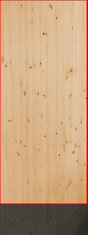 2.5cm厚北欧パイン／長さ 206～210cm／横幅 86～90cm
